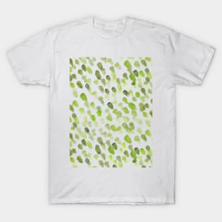 Imperfect brush strokes - green T-Shirt